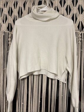 Turtleneck Cropped Sweater